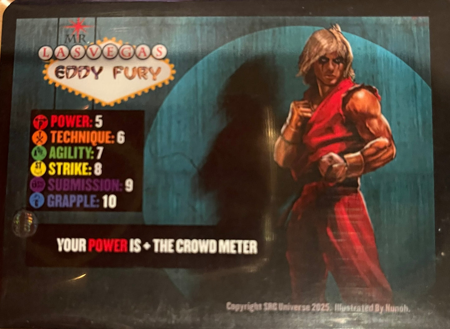 Eddy Fury V2 (Nunoh art) (w/ alt Submission Finisher)