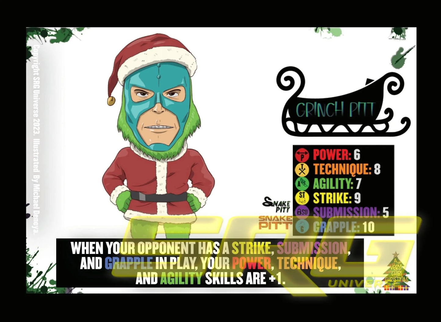 Grinch Pitt (Face card only)