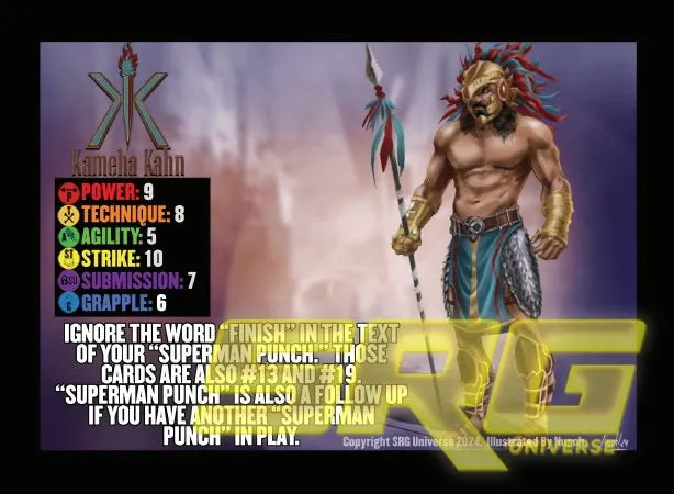 Kameha Kahn (w/ alt Grapple Finisher)