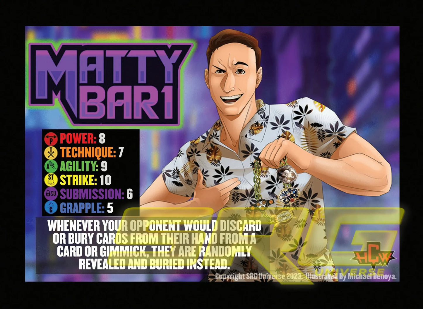 Matty Bar1 (includes alt. Submission Finisher)