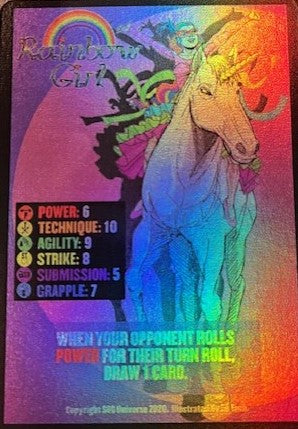 Rainbow Girl (Foil) (Face Card Only)