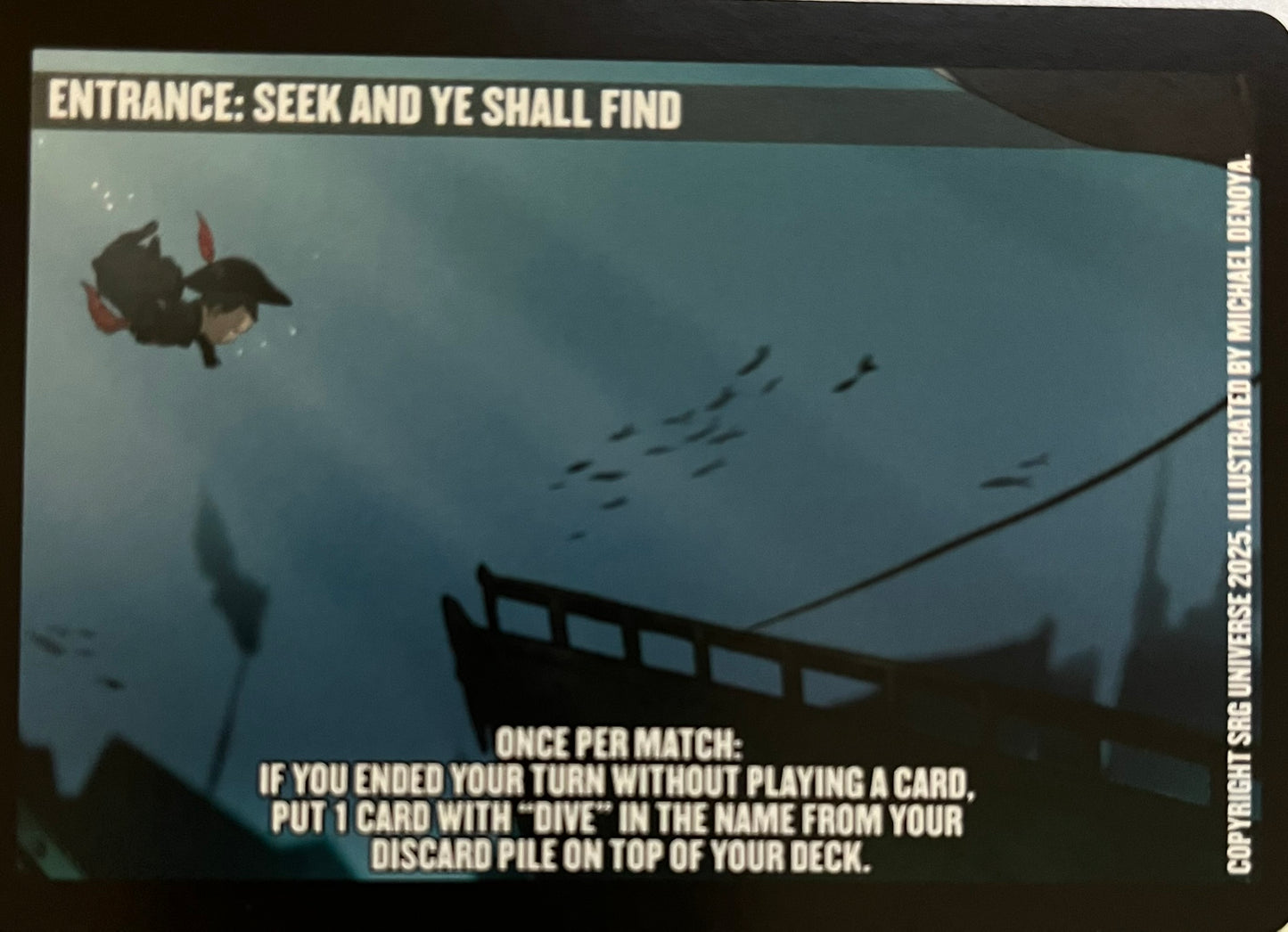 Entrance: Seek and Ye Shall Find