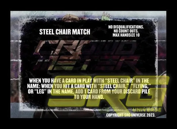 Crowd Meter: Steel Chair Match
