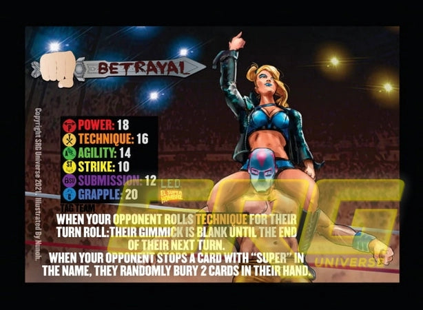 The Betrayal Tornado Tag (Face Card Only)