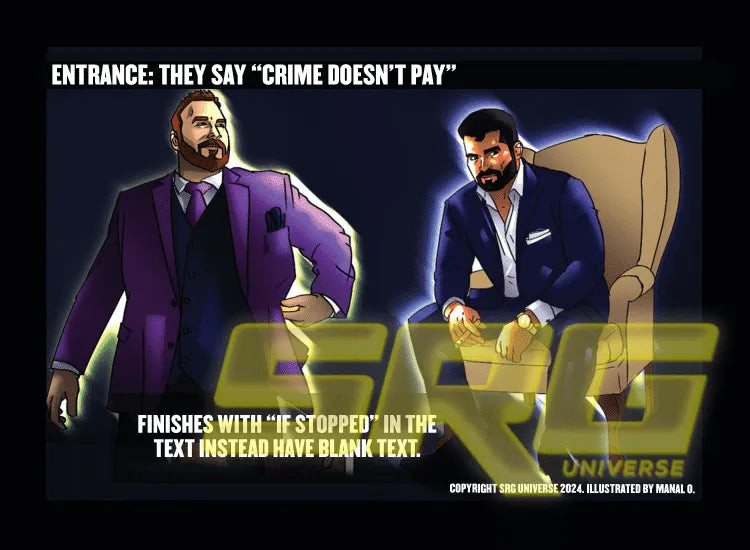 Entrance: They Say "Crime Doesn't Pay"