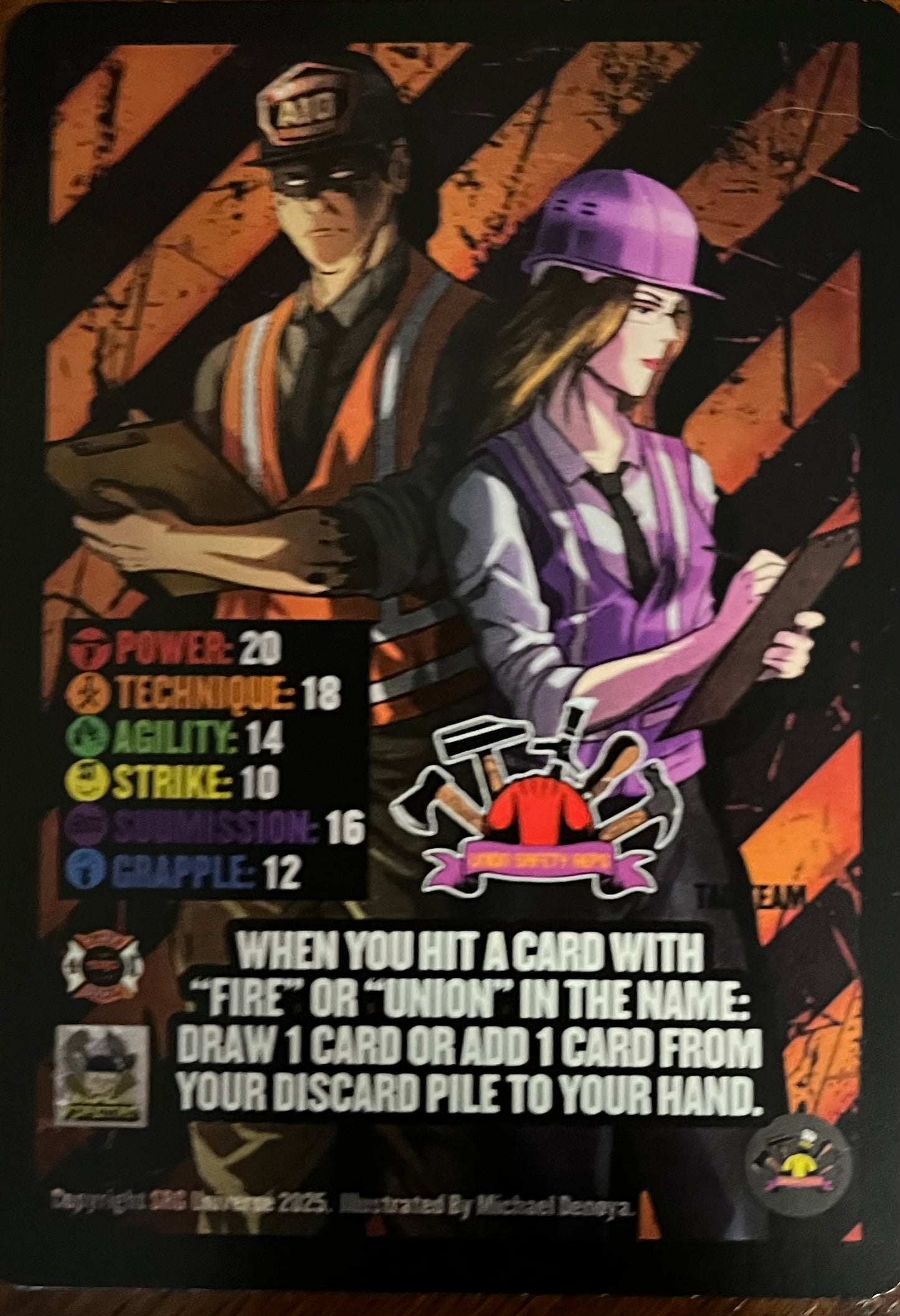 Union Safety Reps Tornado Tag