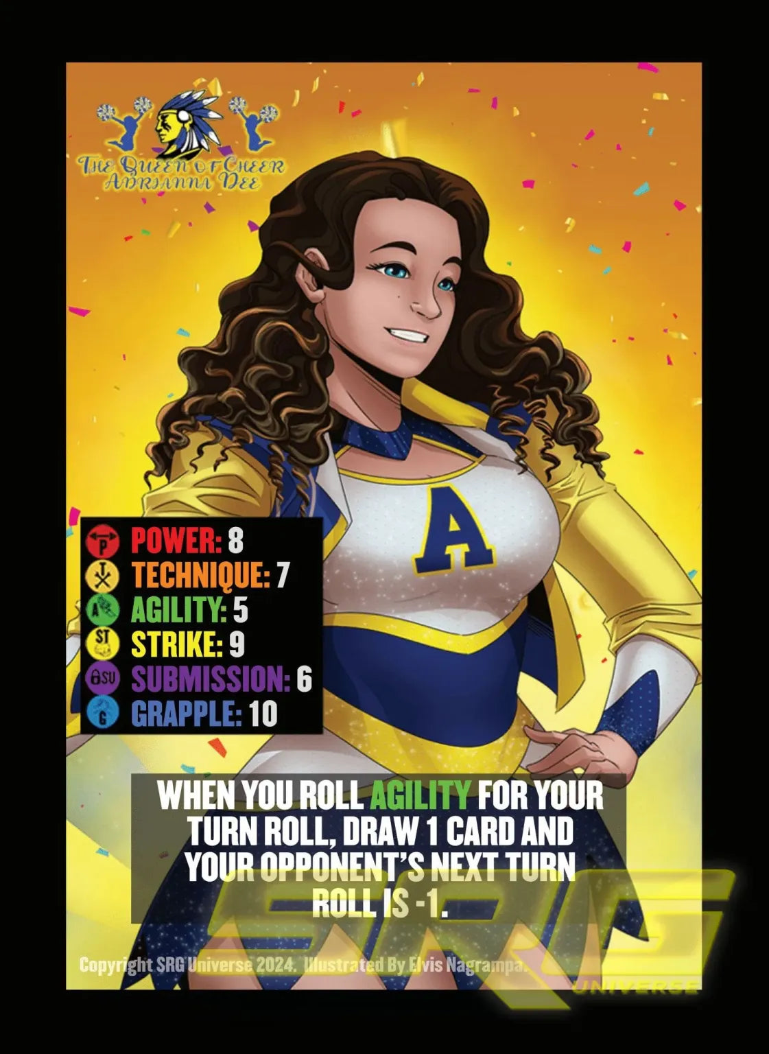 Adrianna Dee "The Queen of Cheer"