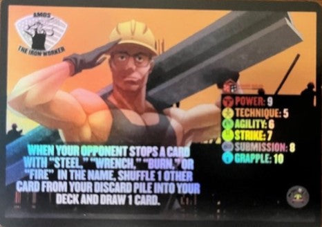 Amos the Iron Worker V2 (Face Card Only)