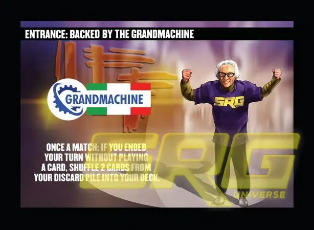 Entrance: Backed by the Grandmachine
