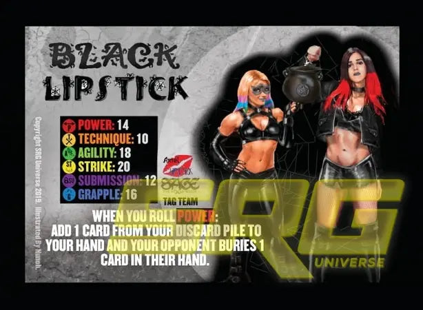 Black Lipstick Tornado Tag