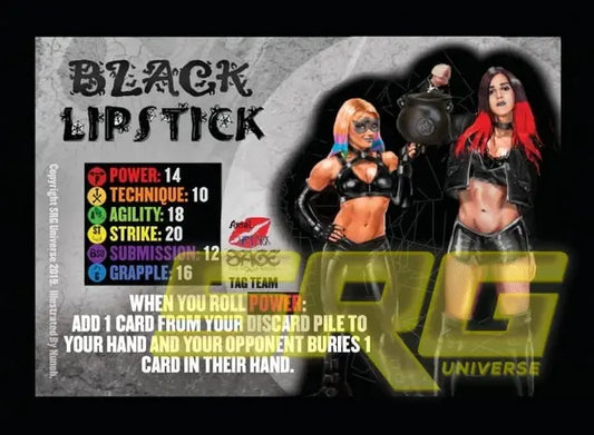 Black Lipstick Tornado Tag