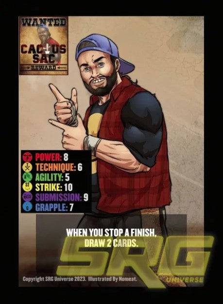 Cactus Sac V2 (Foil) Face Card Only