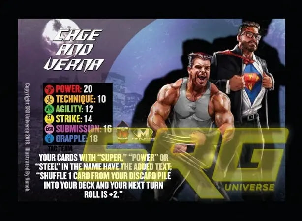 Cage and Verna Tornado (Face Card Only)