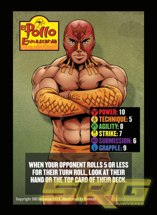 El Pollo Enmascarada V2 (Old School) (Foil)