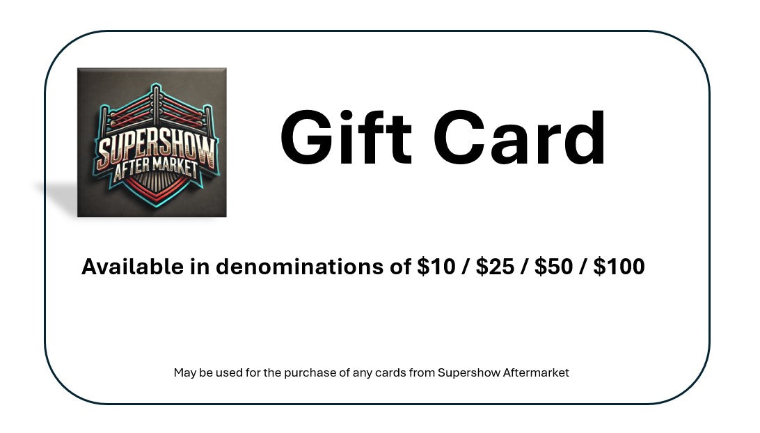 ** Gift Card for use on Supershow Aftermarket **