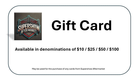** Gift Card for use on Supershow Aftermarket **