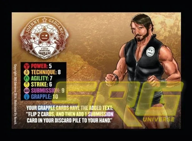 Johnny Gargano Bundle (includes original version and errata version)