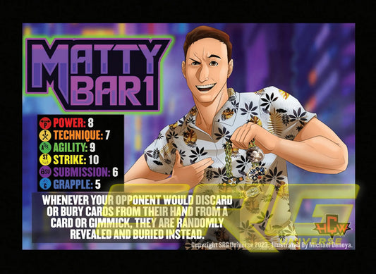 Matty Bar1 (includes alt. Submission Finisher)