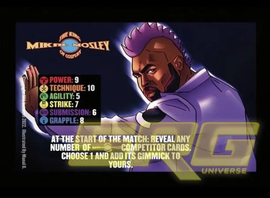 The King of Cosplay Mikal Moseley (Main Gimmick + Power Gimmick + Agility Gimmick)