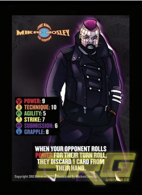The King of Cosplay Mikal Moseley (Main Gimmick + Power Gimmick + Agility Gimmick)