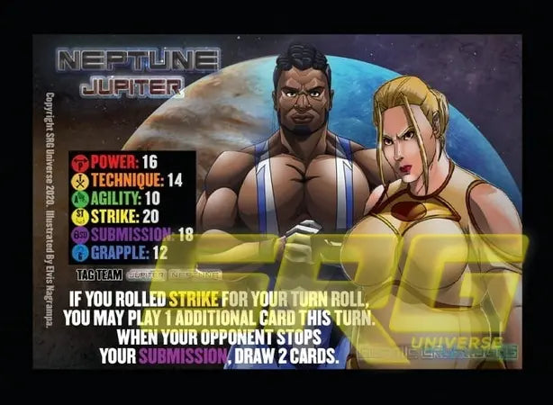 Neptune & Jupiter Tornado Tag (Face Card Only)