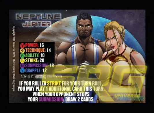 Neptune & Jupiter Tornado Tag (Face Card Only)