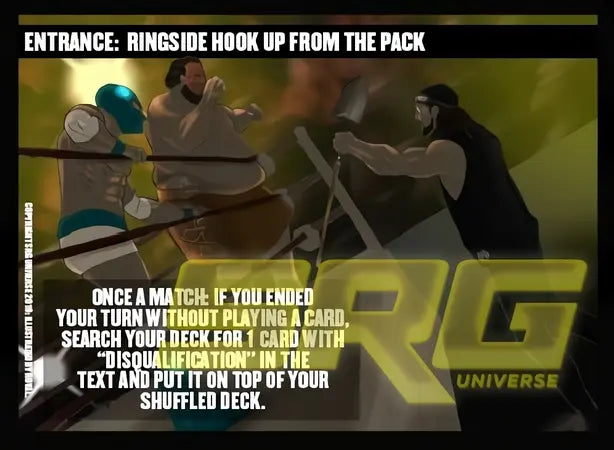 Entrance: Ringside Hook Up from the Pack