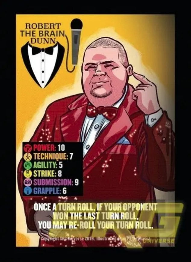 Bundle - Robert "The Brain" Dunn (Power 10/Agility 7 and Power 10/Agility 5)
