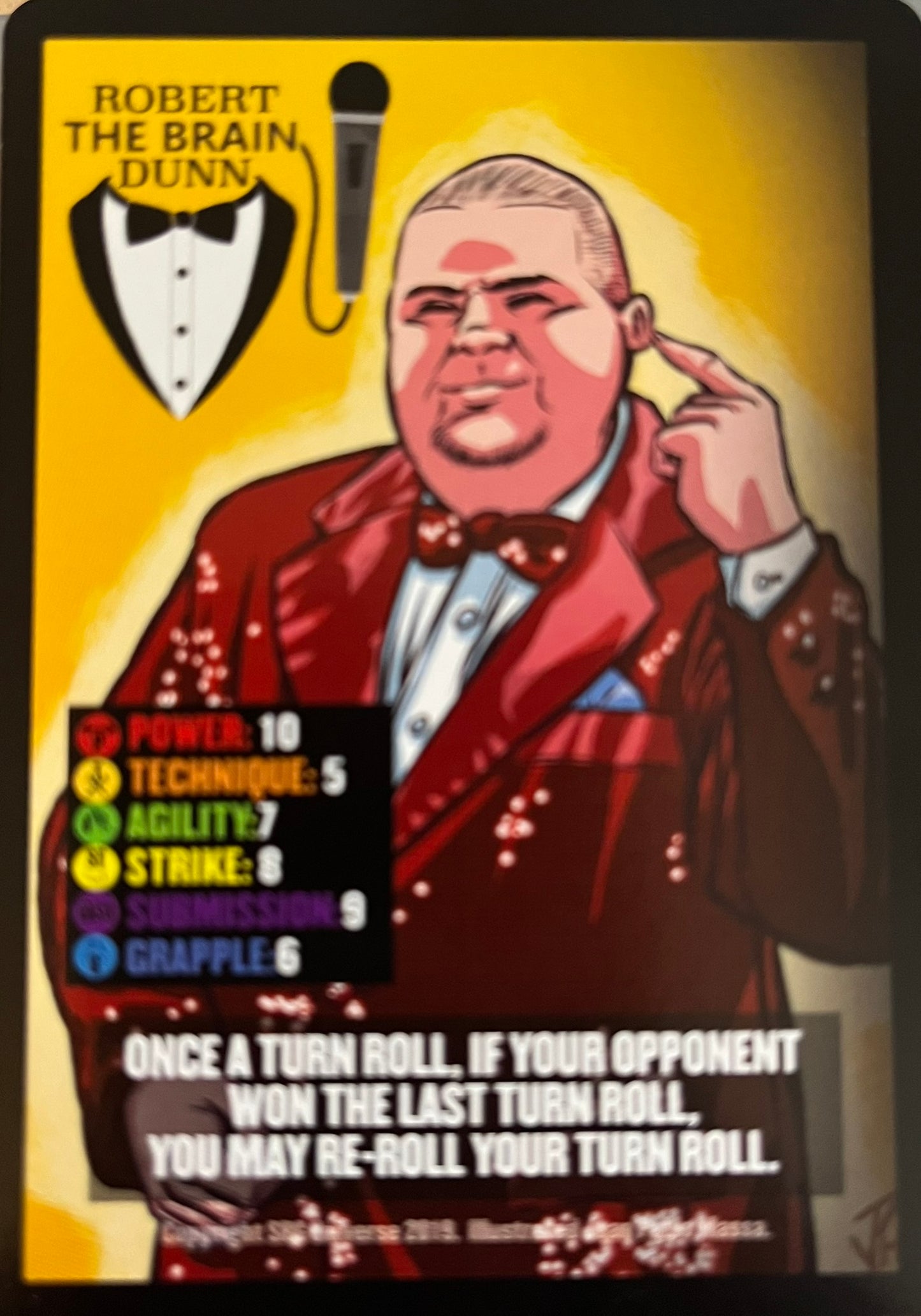 Bundle - Robert "The Brain" Dunn (Power 10/Agility 7 and Power 10/Agility 5)