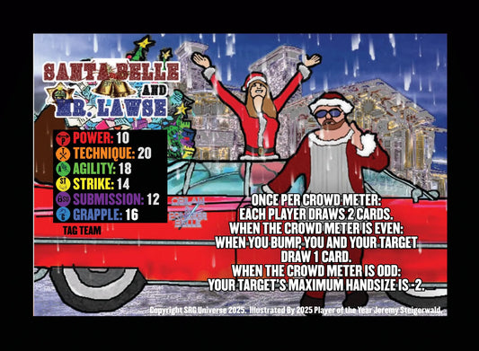 Santa Belle & Mr. Lawse Tornado Tag