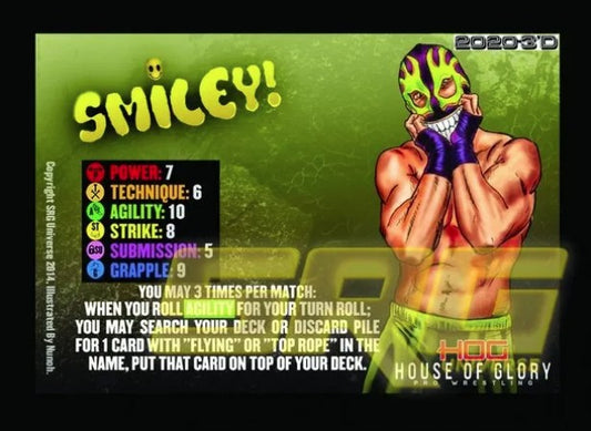 Smiley (Non-Flip) w/ A Trip to Psycho-Land