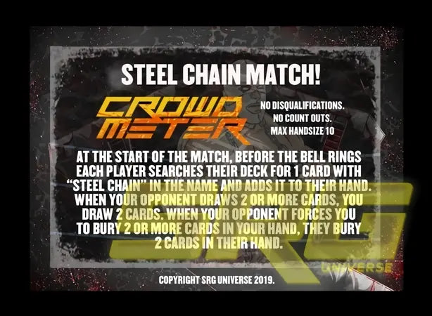 Crowd Meter: Steel Chain Match