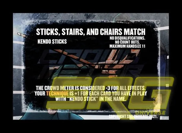 Crowd Meter: Sticks, Stairs, and Chairs Match