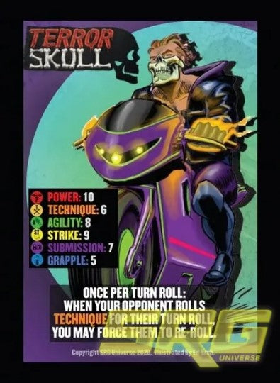 Bundle - Terror Skull V1 (Ed Taub art and Nunoh art)