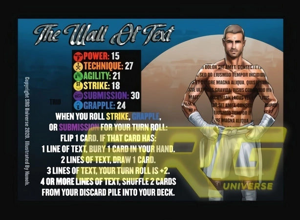 The Wall of Text Trios