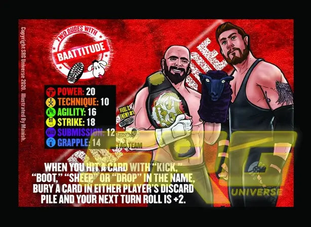 Two Dudes with Baattitude Tornado Tag